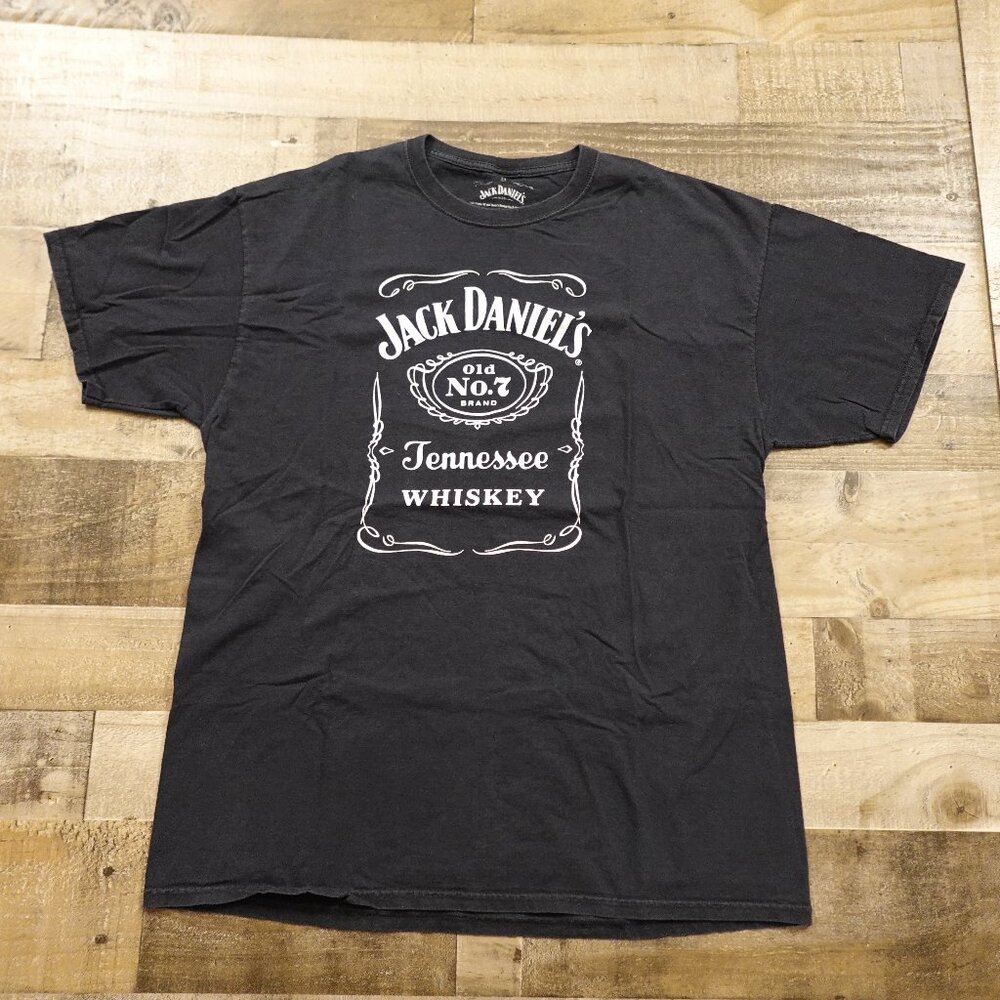 Jack‎ Daniel’s Old No.7 Tennessee Whiskey Graphic T-Shirt Men’s XL Black